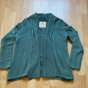 O'Neill Women's Teal Knit Cardigan Sweater